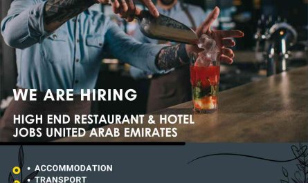 High End Restaurant & Hotel Jobs United Arab Emirates