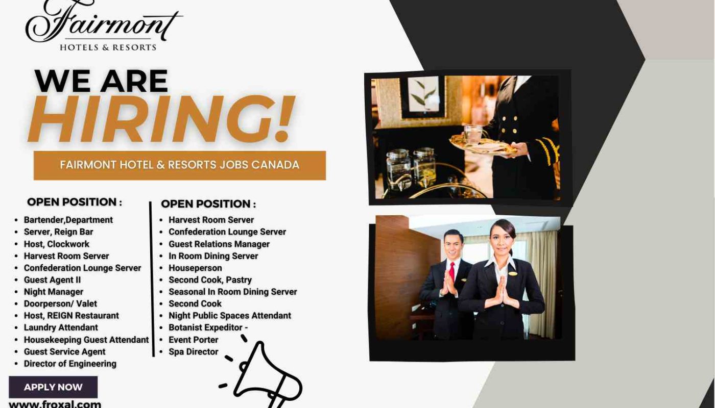 Fairmont Hotel & Resorts Jobs Canada