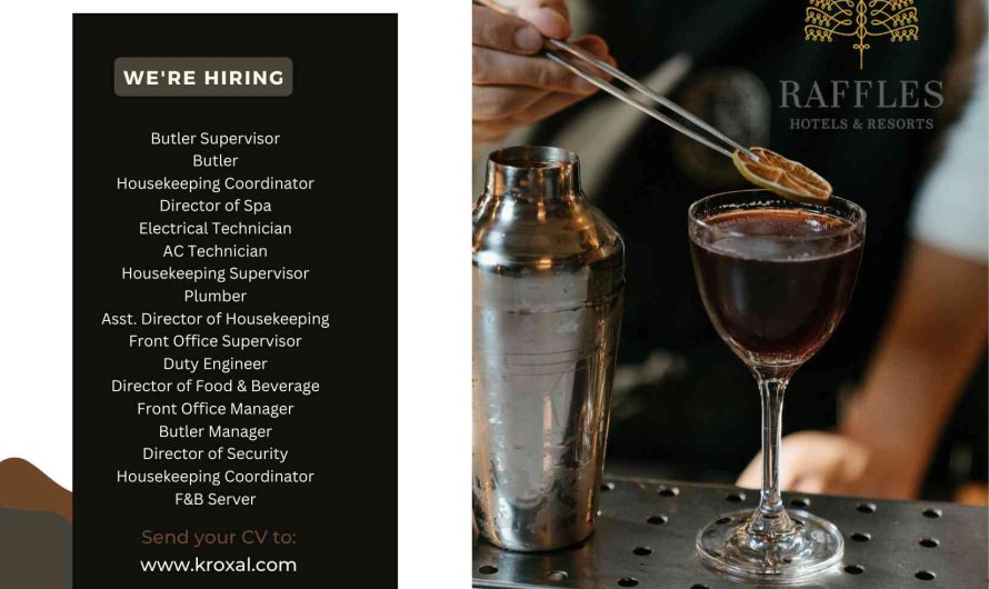 Raffles Hotel Jobs Saudi Arabia