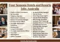 Four Seasons Hotels and Resorts jobs Australia