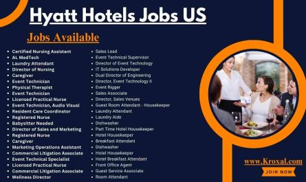 Hyatt Hotel Jobs US