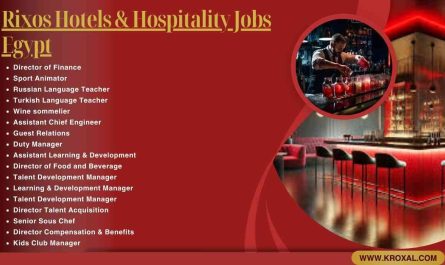 Rixos Hotels & Hospitality Jobs Egypt