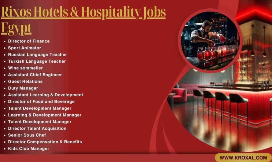 Rixos Hotels & Hospitality Jobs Egypt
