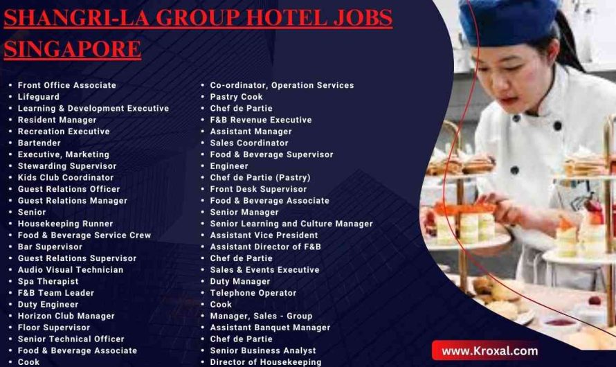 Shangri-La Group Hotel Jobs Singapore